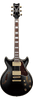 Ibanez AM73G-BK Semi Hollow Black