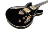 Ibanez AS93SP-BK Semi Hollow Black B Stock
