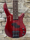 Tanglewood Rebel Bass Trans Red 24 Fret Neck Pre Owned
