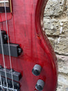 Tanglewood Rebel Bass Trans Red 24 Fret Neck Pre Owned