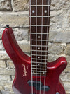 Tanglewood Rebel Bass Trans Red 24 Fret Neck Pre Owned
