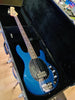 Ernie Ball Musicman Sting Ray 4 2010 Metallic Blue Pre Owned
