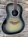 Ovation Ultra Model 1512 Electro/Acoustic Greyburst 1990 Pre Owned Hiscox Case