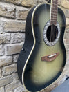 Ovation Ultra Model 1512 Electro/Acoustic Greyburst 1990 Pre Owned Hiscox Case