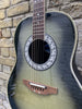 Ovation Ultra Model 1512 Electro/Acoustic Greyburst 1990 Pre Owned Hiscox Case