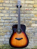 Yamaha FG-TA Transacoustic Brown Sunburst Dreadnought With Bag Pre Owned