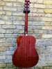 Yamaha FG-TA Transacoustic Brown Sunburst Dreadnought With Bag Pre Owned