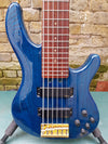 Yamaha Japan TRB 6 6 String Bass Trans Blue Pre Owned