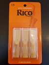 Rico Alto Saxophone Reeds (3 Pack)