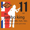 Rotosound JK11 Jumbo King 11-52 Phosphor Bronze Light Acoustic Guitar Strings