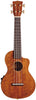 Mahalo 2517CE Hano Series Gloss Concert Cutaway Electric Ukelele Natural