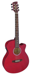 Brunswick BTK30 Slimline Auditorium Electro Dark Red