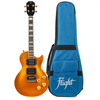 Flight Centurion Vintage Gold Solid Body Electric Ukelele
