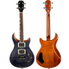 Flight Vanguard Trans Black Solid Body Electric Ukelele