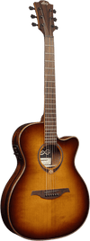 Lag Tramontane T118ASCE-BRS Deluxe Thinline Electro-Acoustic Cutaway Brown Shadow