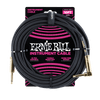 Ernie Ball 10ft Braided Instrument Cable Black