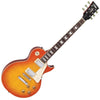 Vintage V100HB Reissued Singlecut Flame Top Honeyburst