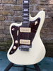 Revelation RJT60L/H Offset Body Electric Guitar Vintage White Left Handed
