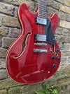 Hamer Echotone XT Hollow Body 335 Style Cherry Red c2016 Pre Owned