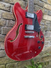 Hamer Echotone XT Hollow Body 335 Style Cherry Red c2016 Pre Owned