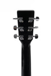 Sigma 000MC-1E-BK All Gloss Black Cutaway