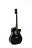 Sigma 000MC-1E-BK All Gloss Black Cutaway
