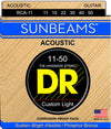 DR Sunbeam Custom Light Acoustic Guitar Strings 11-50