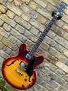 Hondo H935CHS MKii Deluxe Hollow Body Cherry Sunburst Pre Owned 1982/4 Korea