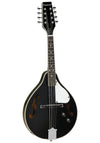 Tanglewood TWMTBKPE Teardrop F Hole Electric Mandolin Black