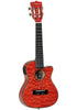 Tanglewood TWT25E Electric Concert Cutaway Ukelele Tuscan Sunset Red Gloss